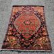 Persian oriental carpet, ancient Iranian Malayer: 0.90 x 1.40 metres