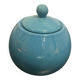 Sucrier bleu vintage