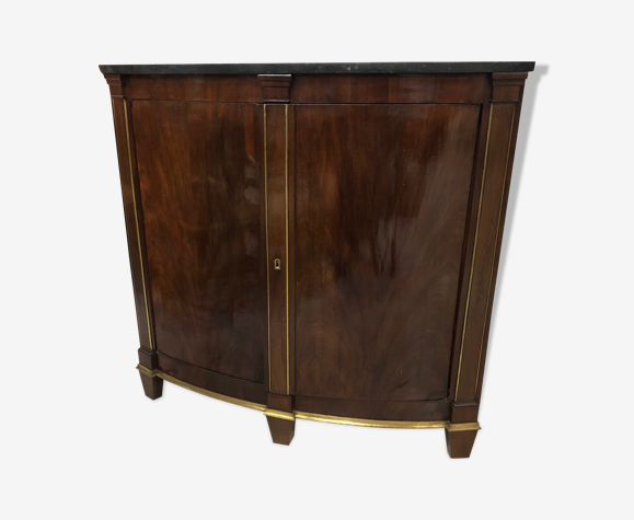 Buffet de coin acajou style directoire XIXème