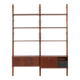 Teak modular shelving unit, Danish design, 1960s, made in Denmark