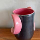 Signed ceramic vase
