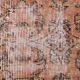 5x8 Peach Orange Handmade Wool Vintage Rug, 144x234Cm