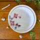 Antique earthenware salad bowl from sarreguemines.