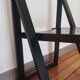 Chaise pliante noire