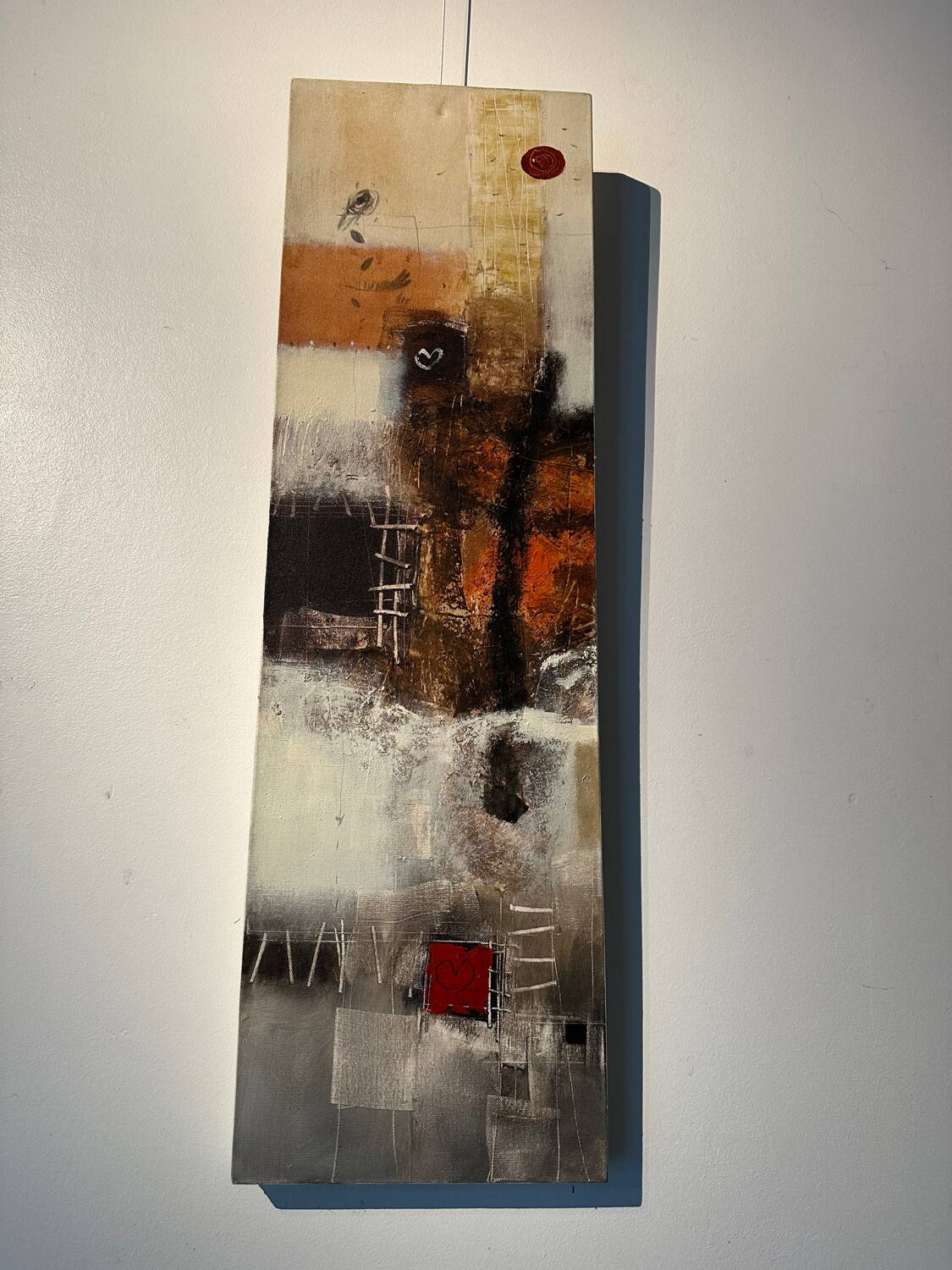 Abstraction balinaise triptyque
