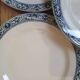 8 plates Terre de Fer Robert Salins - François 1er