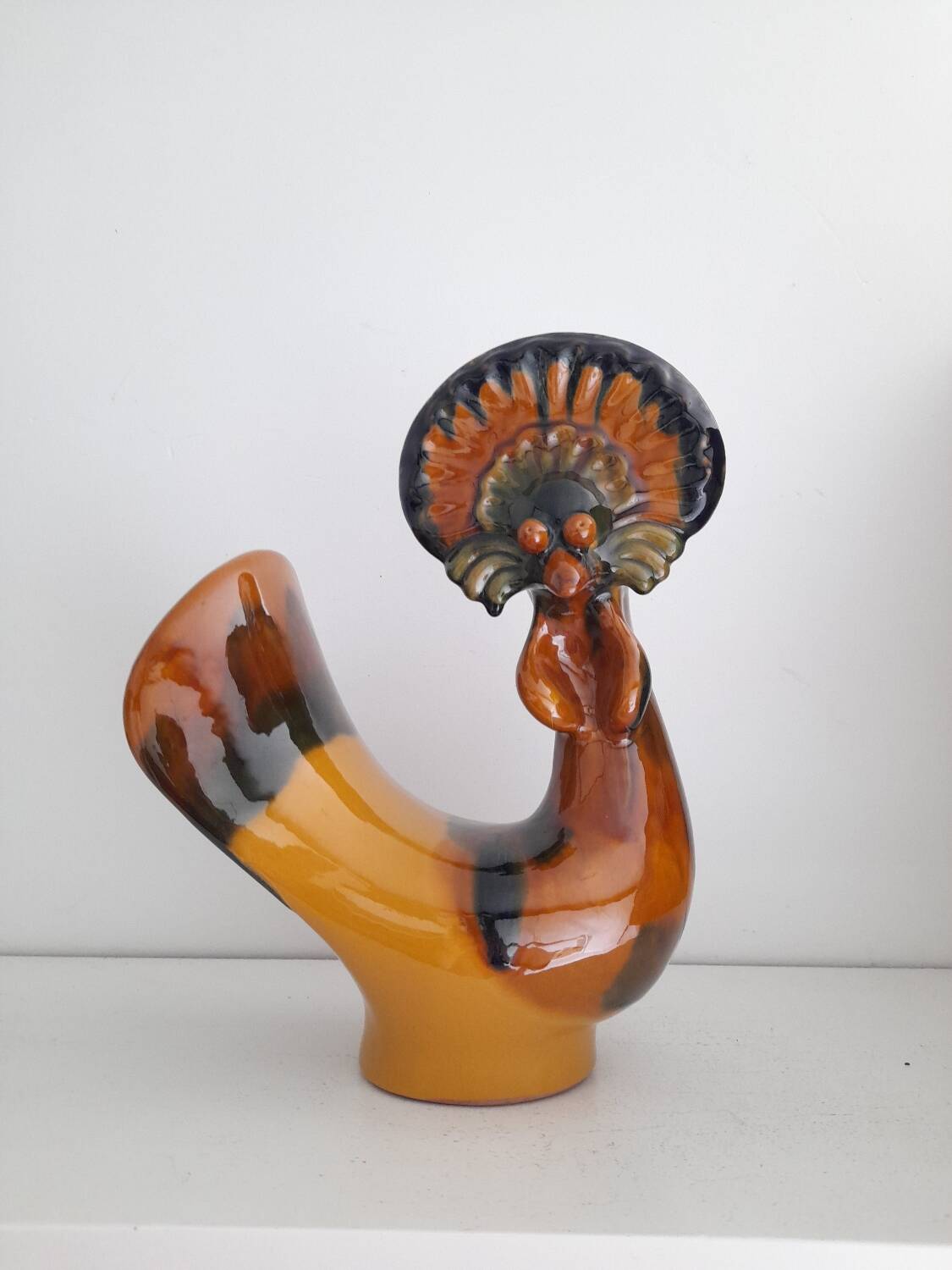 Large ceramic rooster from the 70s