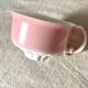 Pink vintage porcelain cups
