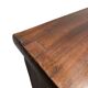 Antique English Victorian mahogany chest of drawers, early 1900s