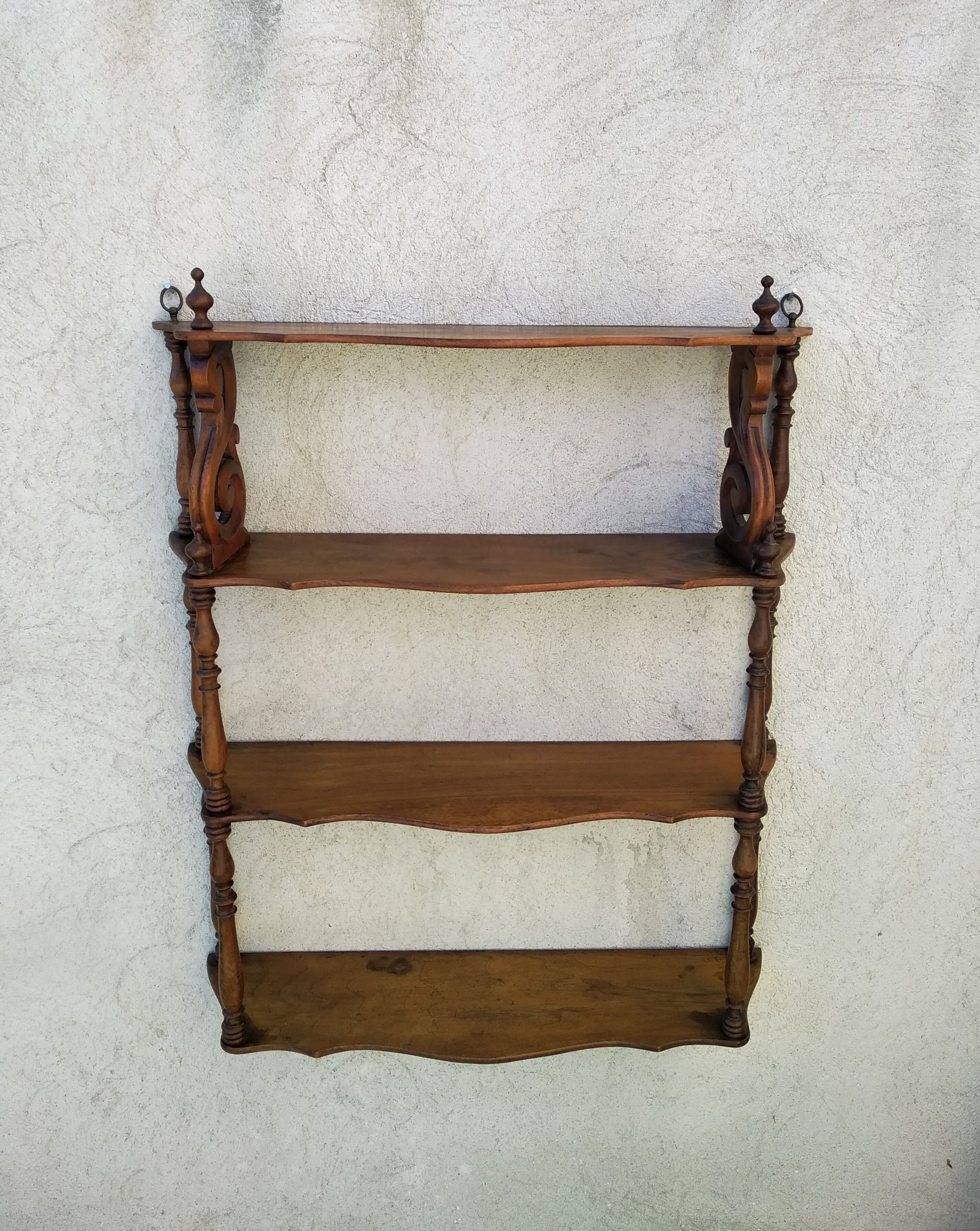 Wooden wall shelf xixith napoleon iii