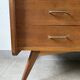 Vintage oak commode from the 1960s.