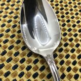 Silver-plated dessert spoon from Christofle, Marly model
