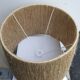 Natural rope lampshade low diameter 55 high 42