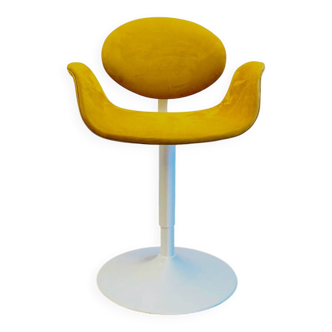 Vintage design armchair – Pierre Paulin spirit – velvet