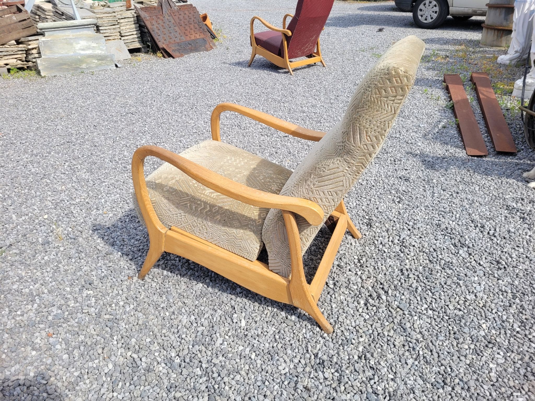 Fauteuil relax vintage des années 60