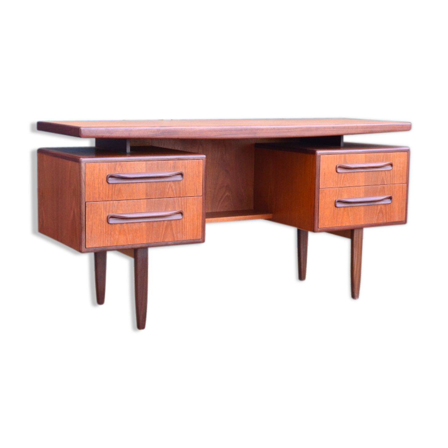 By G-Plan teak desk