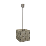 Suspension cube cut glass of kamenický senov, 1970