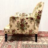 Flowered armchair