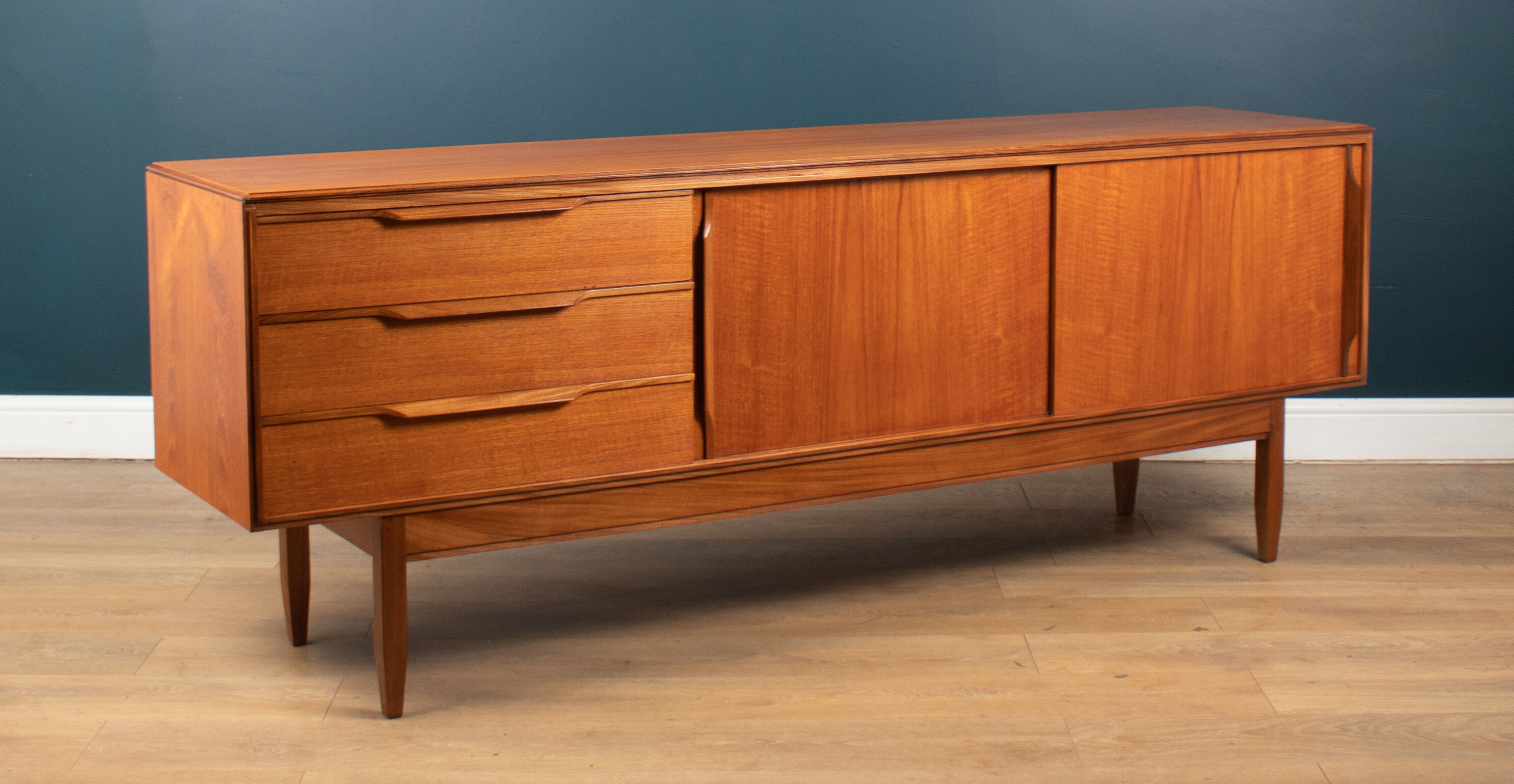 Restored Teak Retro 1960s White & Newton Mid Century 1960s Sideboard