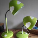 Ikea Shojig desk lamp and bedside lamp