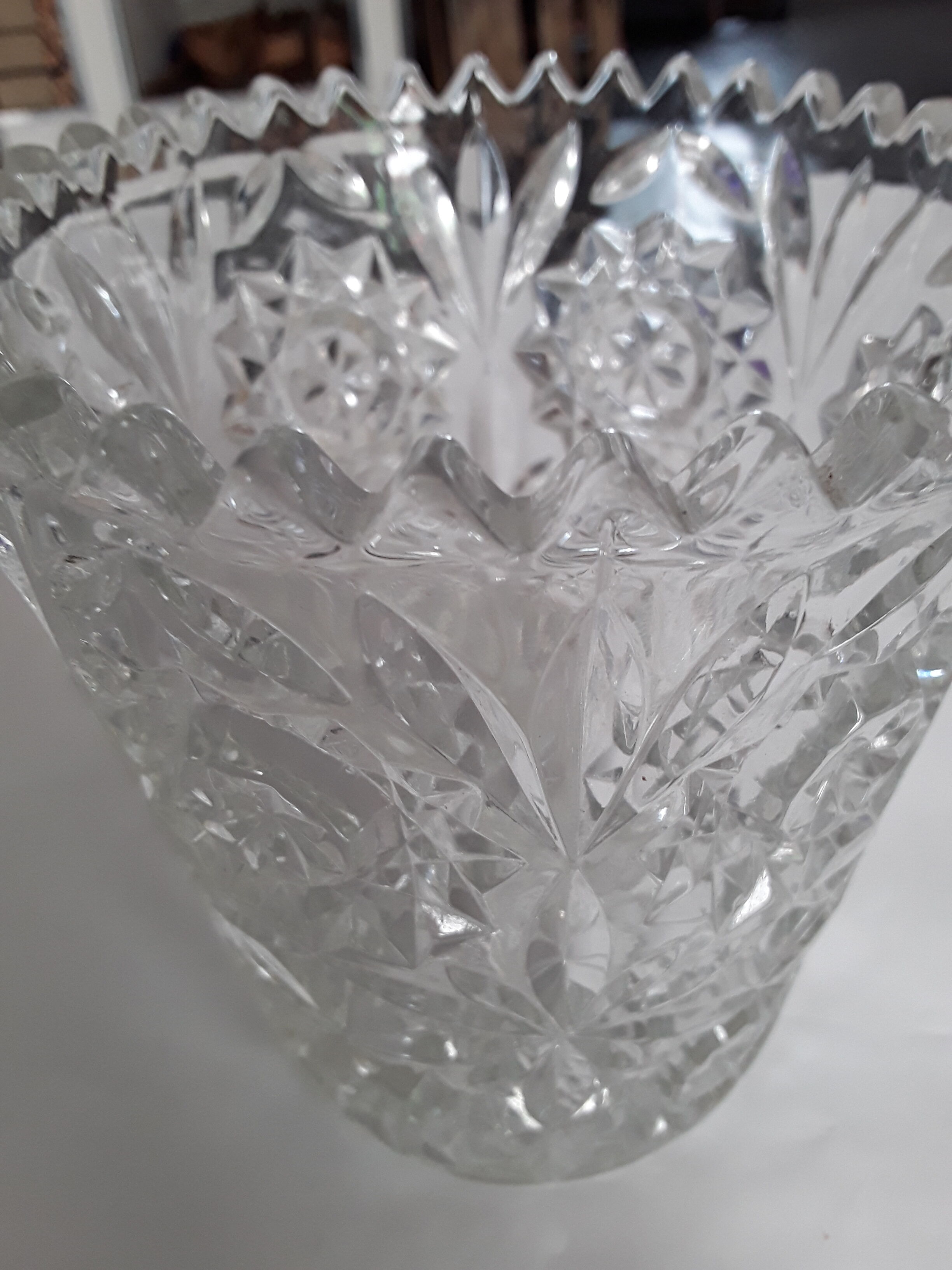 Glass ice bucket