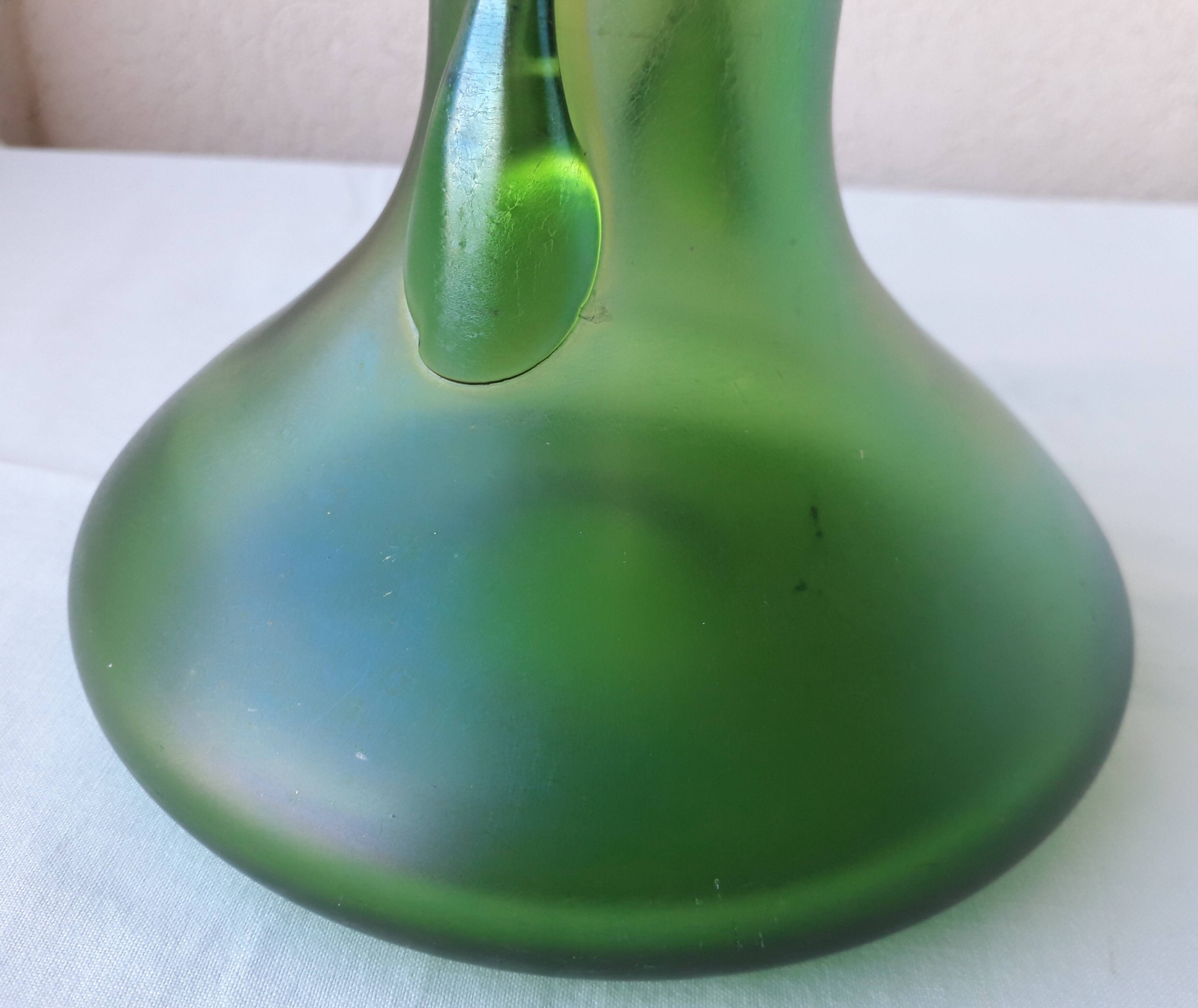 Loetz glass vase