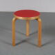 Birch stoo by Alvar Aalto, manufactured by Artek in Finland 1950
