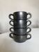 Set of 4 handled bowls Robert Picault 1960 Vallauris