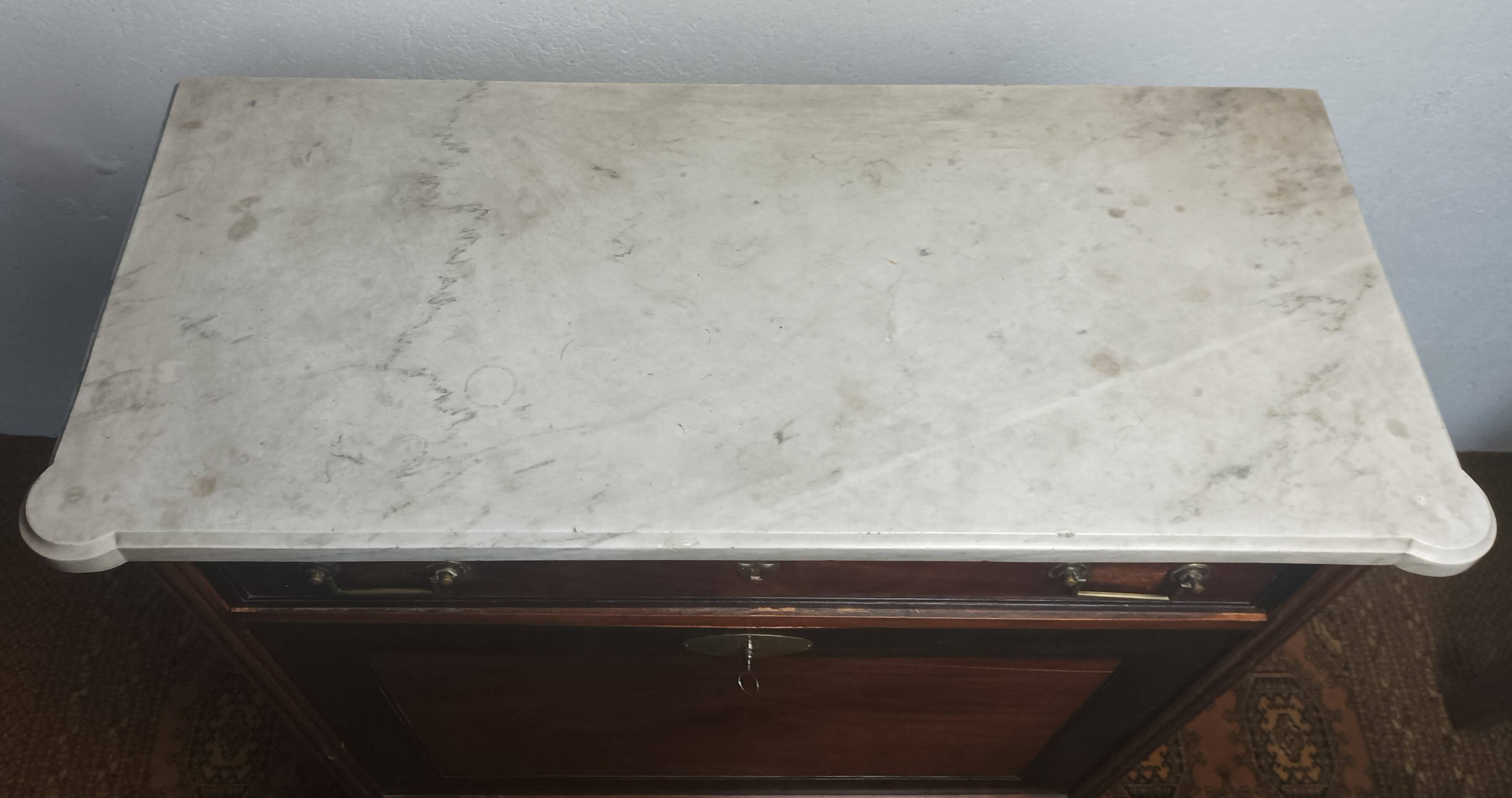 Louis XVI walnut secretary