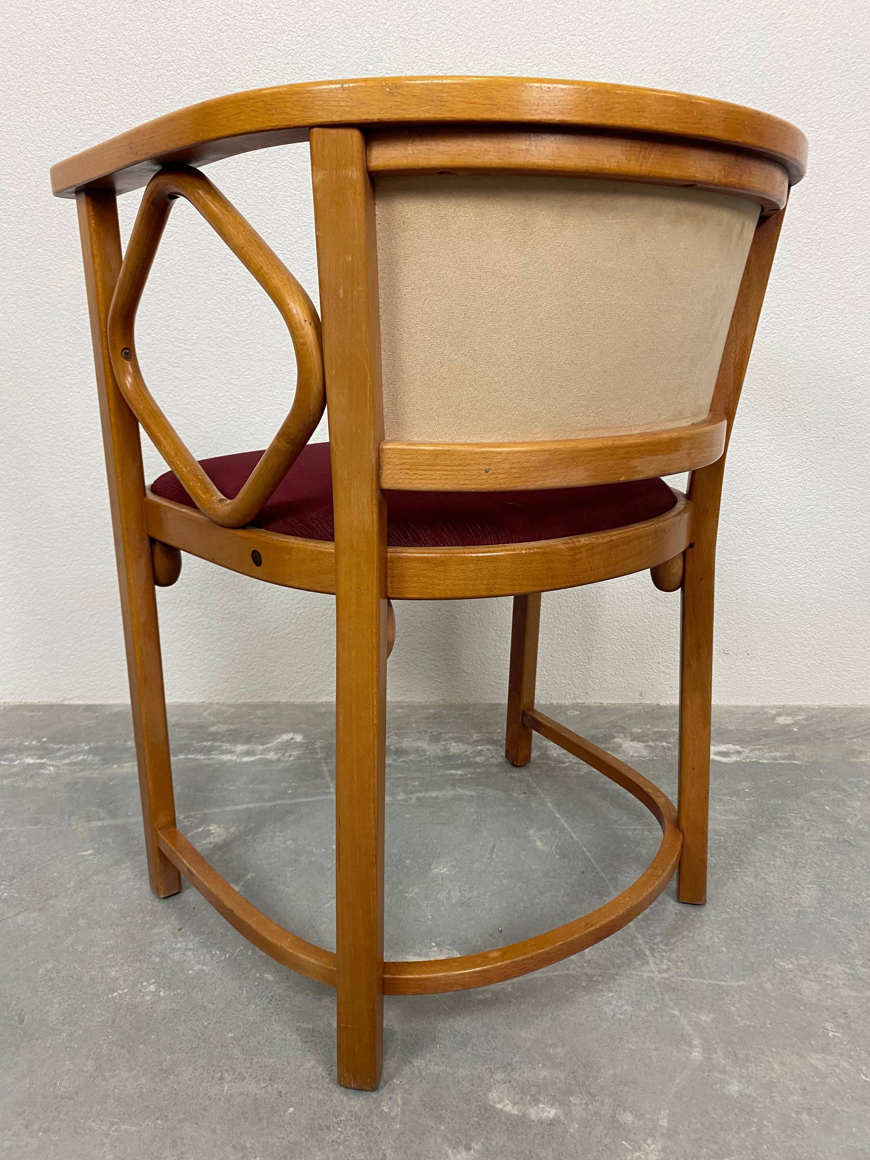 Set of 4 Fledermaus chairs made by Thonet.