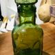 Carafe verre bulle années 70