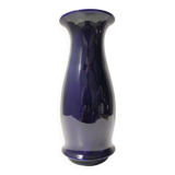 Blue Lacquered Ceramic Vase by Lavenia Ascribable to Guido Andlovitz, Italy