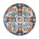 Large Imari dish 45 cm in diameter, Japanese porcelain