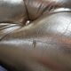 Marie's corner padded chair with matching footrest