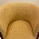 Art Deco gondola armchair in mahogany and marquetry – 1930s