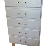 Vintage chiffonier with compass feet