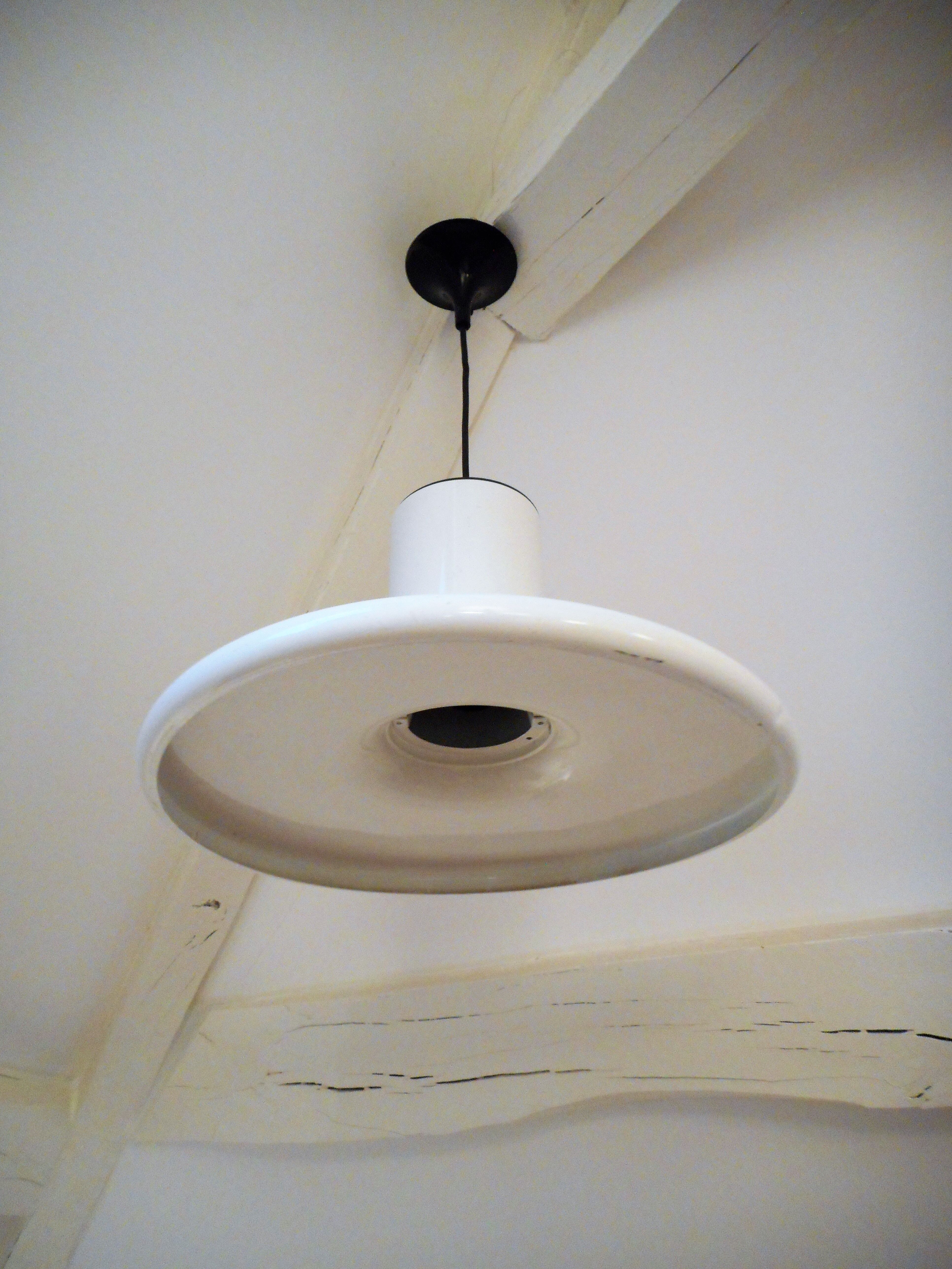 Suspension Lita white vintage