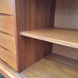 Scandinavian teak row by Axel Christensen for ACO Mobler