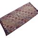 Vintage handmade Turkish rug 54x117 cm