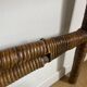Vintage peacock rattan headboard (150cm)