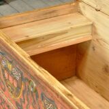 Folk art wedding chest, circa 1870