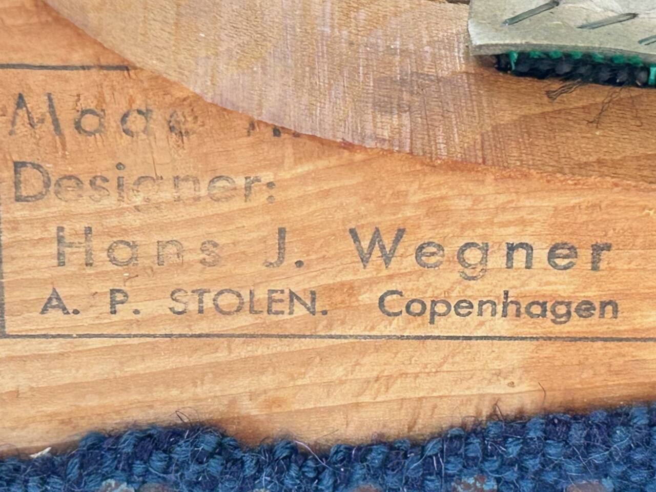 'Mini Bear' Easy Chair by Hans Wegner for A.P. Stolen