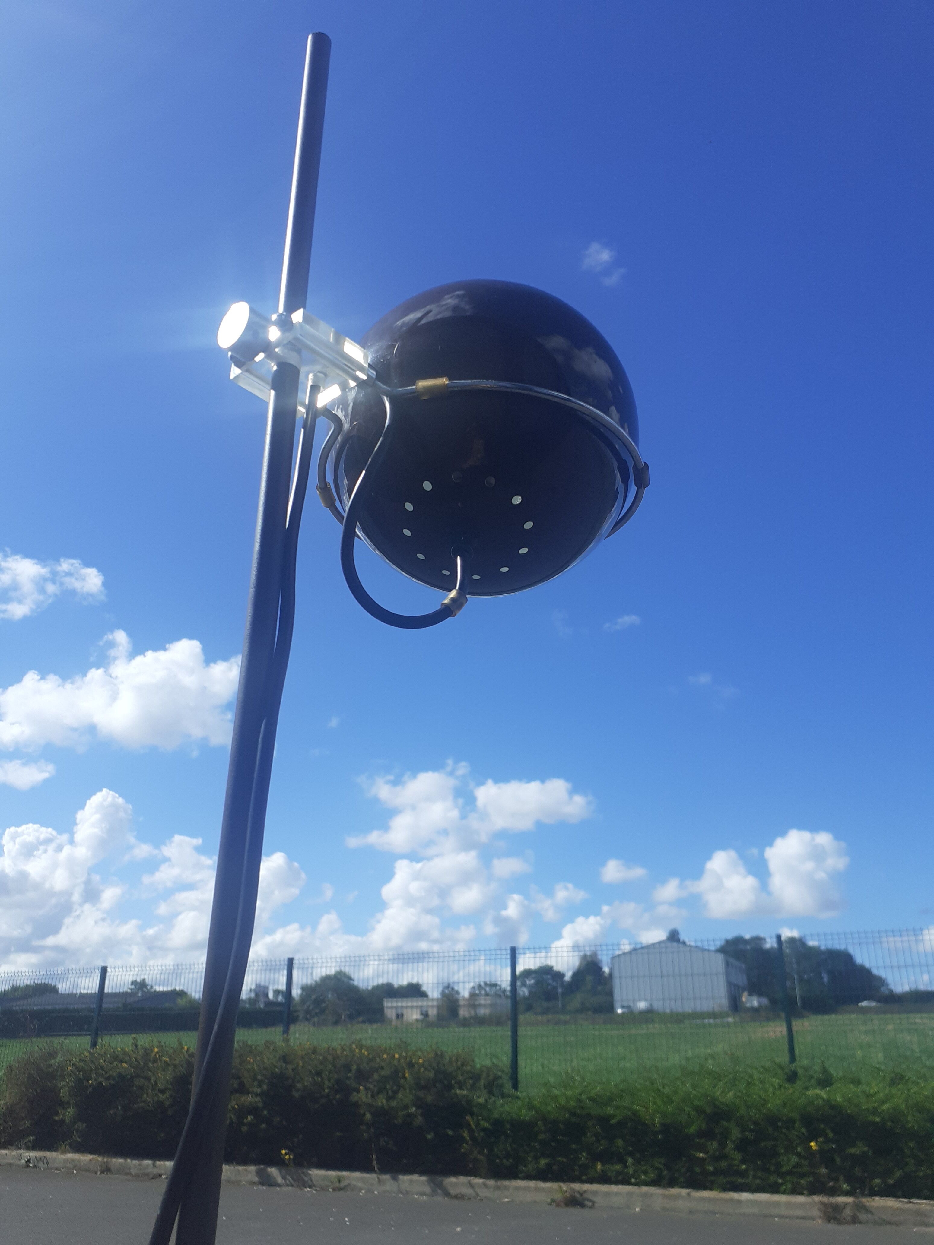 Lamp Eyeball brown, 70's