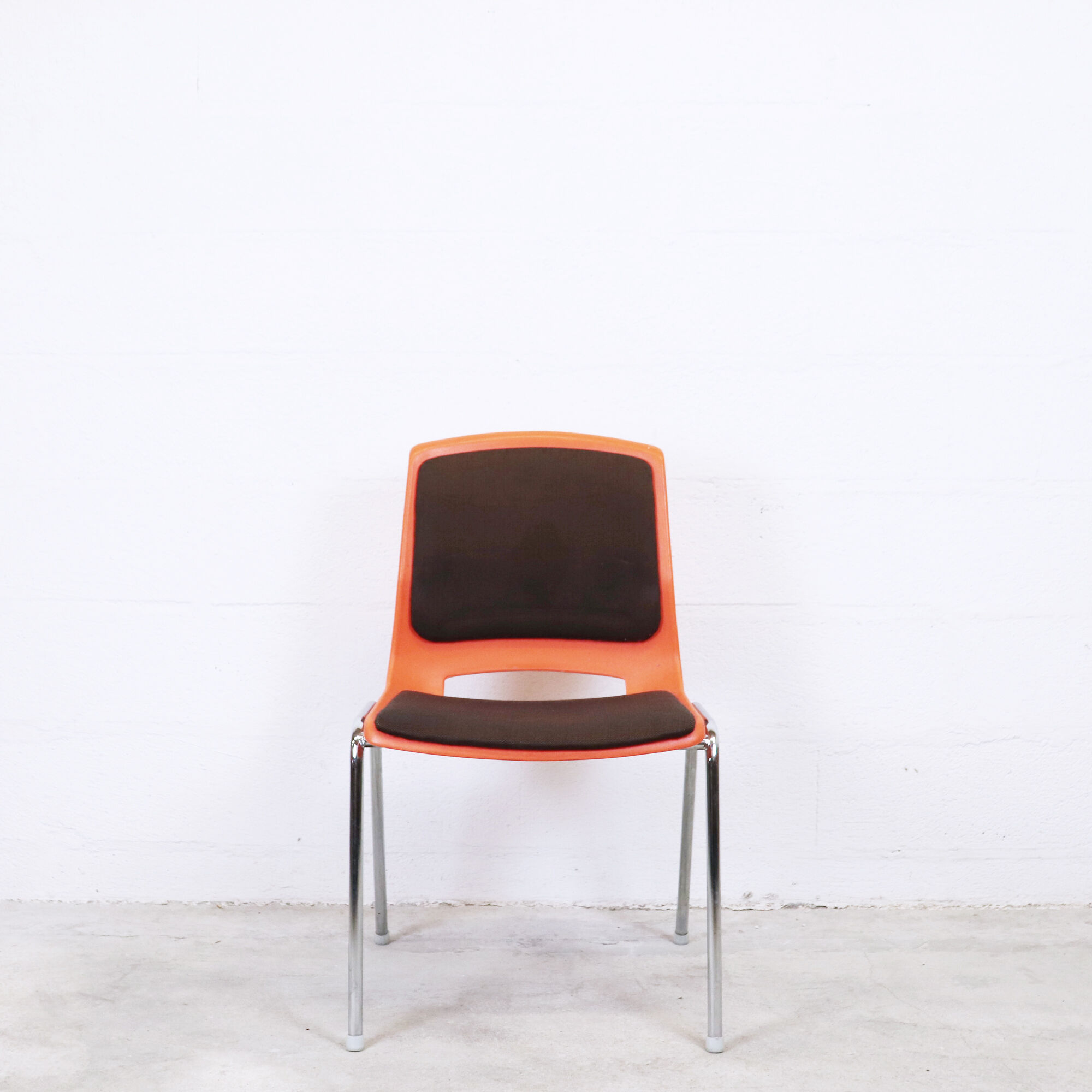 Set of 4 chairs Stål og stil, Norway, 1970