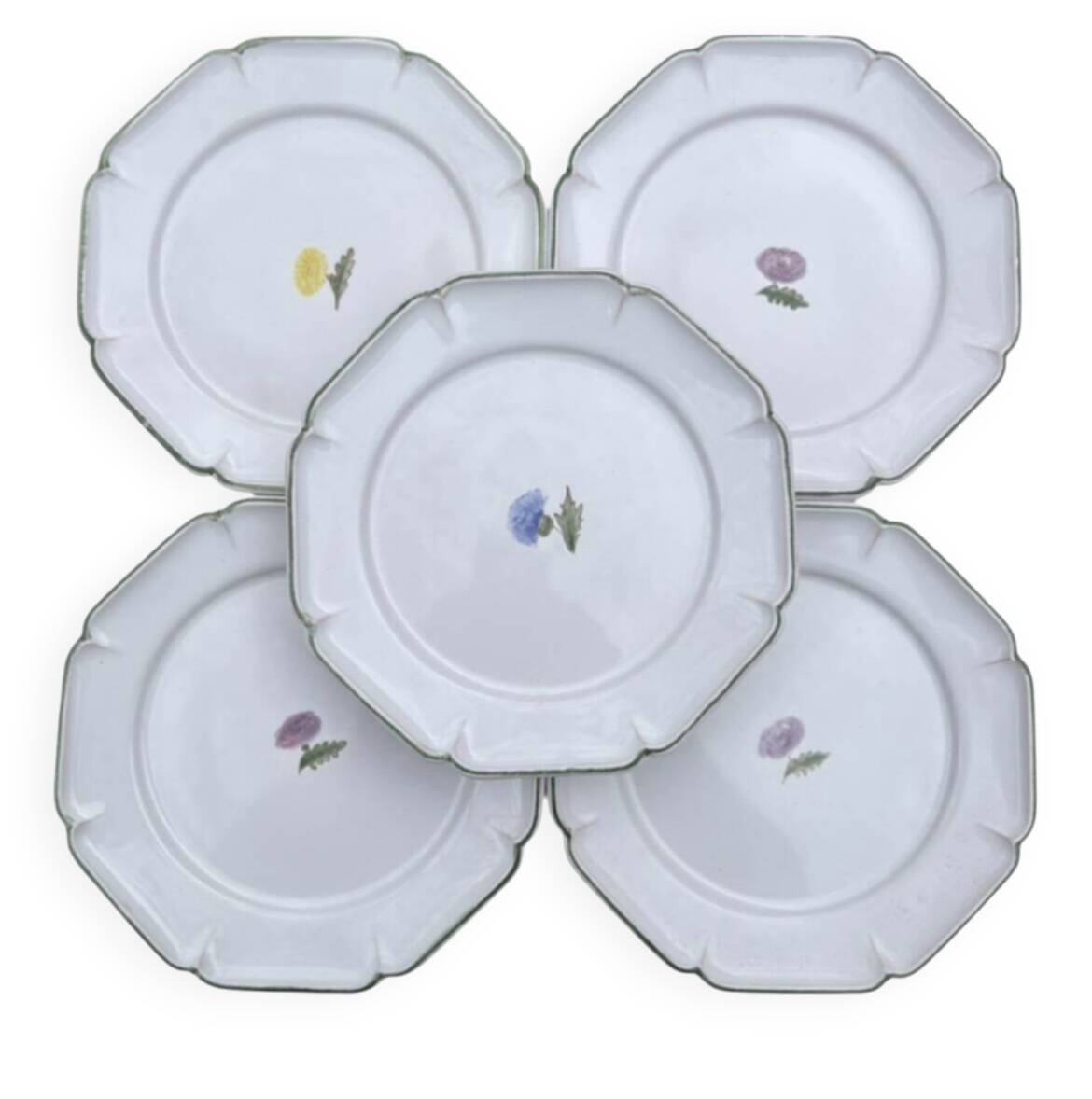 Gien Moton - 5 large plates