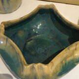 Lot of 3 ceramic pieces G. Metenier