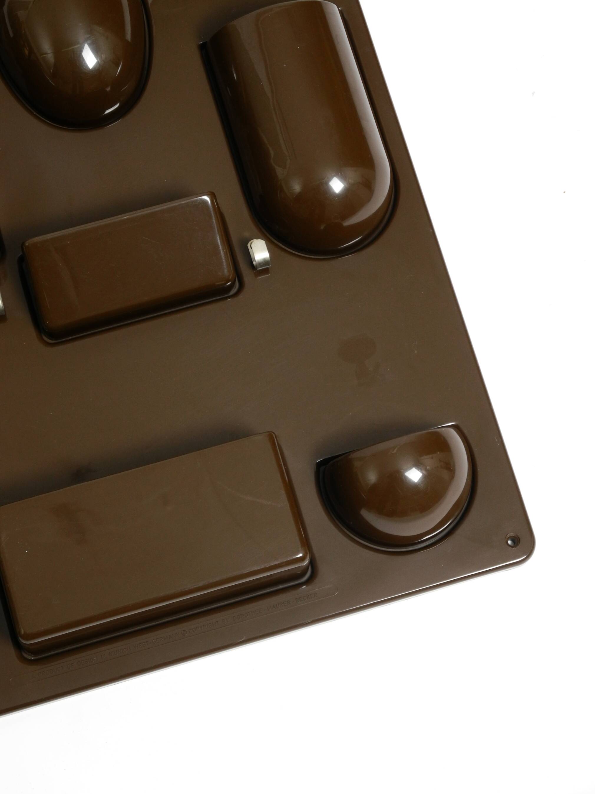 70s Uten.Silo by Dorothee Maurer-Becker | M-Design production in dark brown