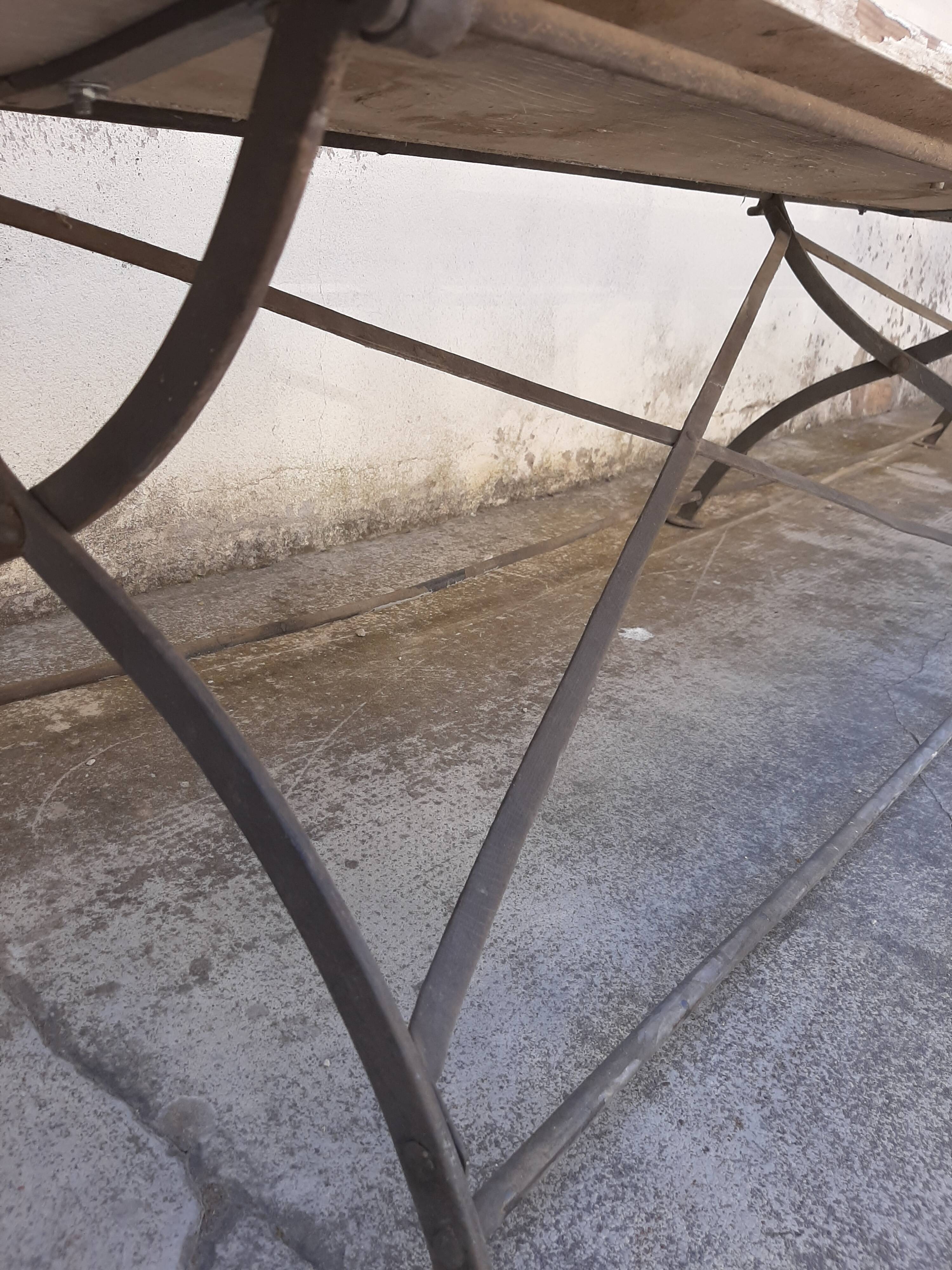 Large folding garden bench 1900 - 2m