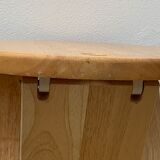 Wooden folding stool, model Suzy by Adrian Reed, 1980