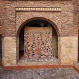 Berber carpet Boujaad abstract design from Morocco 255 x 160 cm